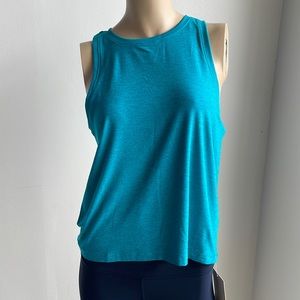 Beyond Yoga Blue Featherweight Tank